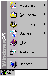 Startmenü